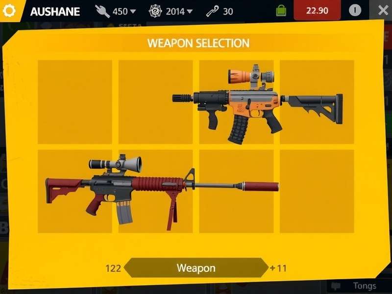 Fiesta Top Gunner Weapon Selection